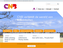 Tablet Screenshot of cnb.nl